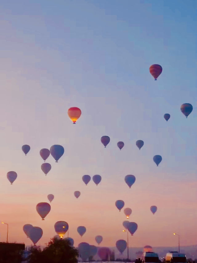 トルコ🇹🇷カッパドキア*人生で1度は乗りたい熱気球✈️🧳♡