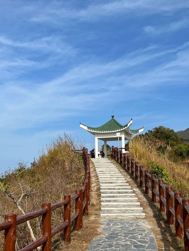 香港大澳‐浪漫海邊村落的約會之旅🏞️💖，情人節的完美選擇🌊