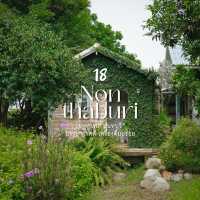 18 คาเฟ่ #นนทบุรี  บรรยากาศดี เครื่องดื่มอร่อย ☕️🍰