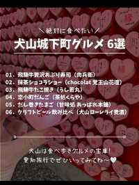 【愛知】絶対に食べたい！犬山城下町食べ歩きグルメ6選