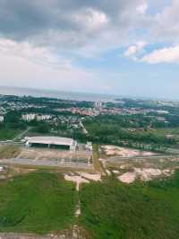 Miri from Above: A City of Heritage & Progress!