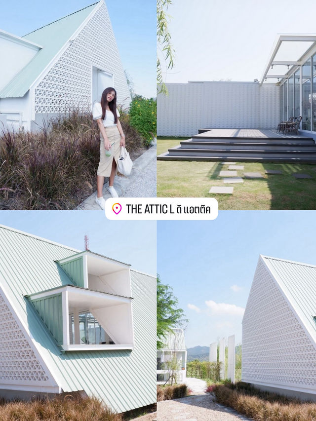The Attic : ดิแอตติค คาเฟ่มินิมอลวิว กาญจนบุรี