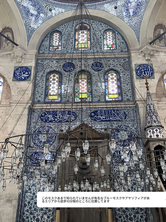 トルコ🇹🇷青が美しすぎるモスク