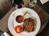 A fine dining dinner at Dakota Grill