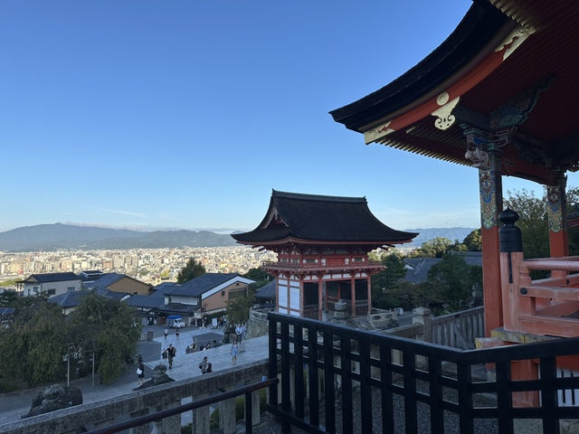 歷史與美景的完美交融：探訪京都的清水寺