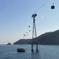 短短幾分鐘，飽覽山海交織的釜山海岸線