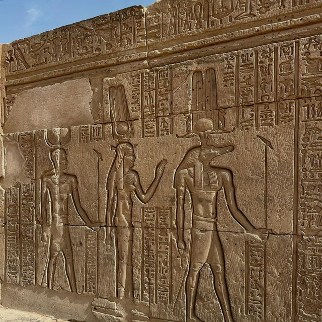 A Morning at Kom Ombo: Where Crocodiles and Falcons Reign