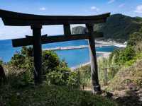 【鹿児島】口永良部島にある景色が美しい神社