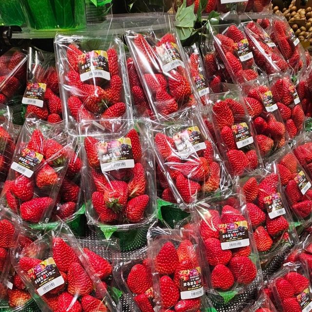 Spring in Japan calls in for a strawberry feast ! 🍓 🌸