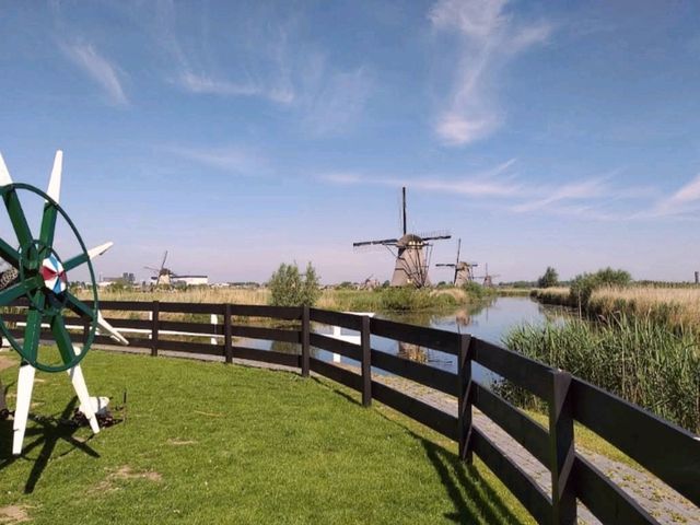 荷蘭必遊風車村---鹿特丹 小孩堤坊 Kinderdijk