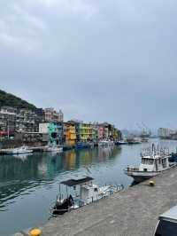 Zhengbin Port Color Houses เมืองจีหลง ไต้หวัน