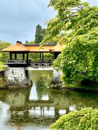 Rainy Spring Serenity at Shugakuin Imperial Villa