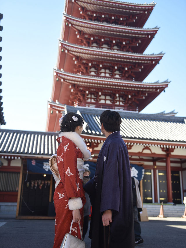 👘東京淺草和服租借 有會說中文的店員！