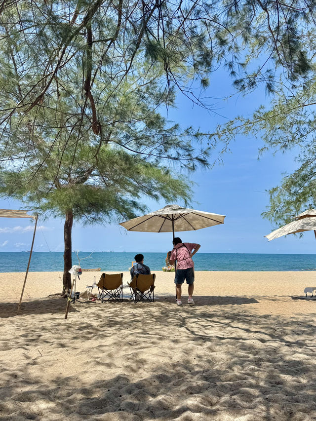 มาวาดฝัน หาดแหลมเจริญ ระยองงง 🖼️🎨🌊