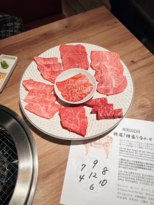 Nikuichi ร้านเนื้อย่างราคาดีที่ฟุกุโอกะ