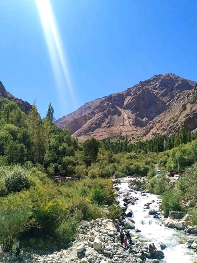 Turtuk Waterfall & Village – A Hidden Oasis in Ladakh