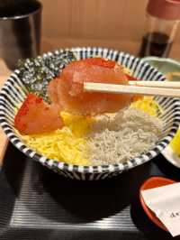 【福岡・博多駅】朝から贅沢な明太丼を楽しめる名店「はかた天乃 KITTE 博多店」