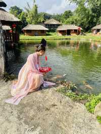 "Chillin’ in Santichon 🏯✨ A Little Slice of China in Pai!”