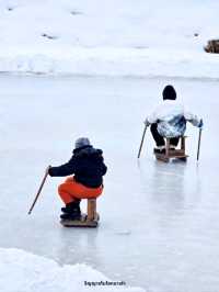 น้ำตกน้ำแข็งสุดว้าวใน Snow Valley