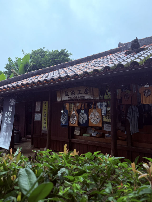 沖繩｜王國村看傳統琉球民居 琉球玻璃diy、還有世界最長的蛇
