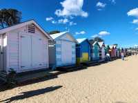 Brighton Bathing Boxes（彩虹小屋）——墨尔本最缤纷的海岸明信片