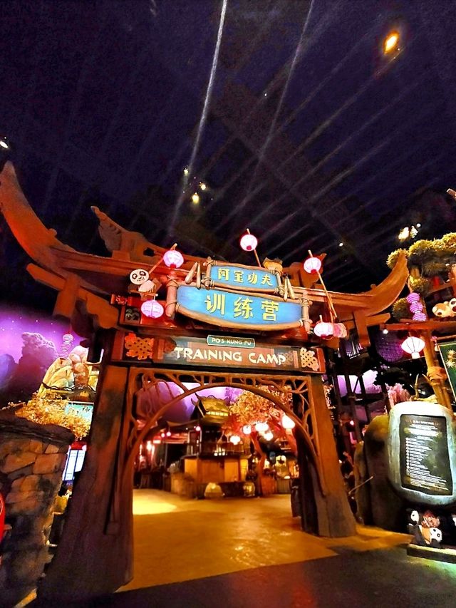 Train like a Dragon Warrior in Po's Kung Fu Training Camp!