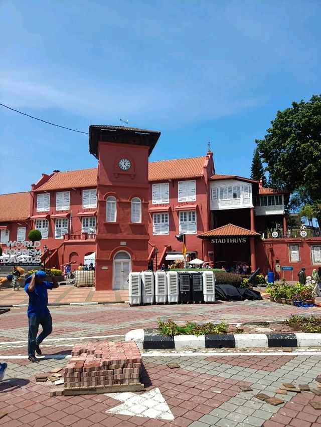 Discovering the Iconic Red House in Malacca