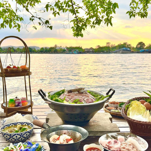 🏡✨ บ้านท่าน้ำนนท์ - Chaopraya Antique Cafe ✨🏞️