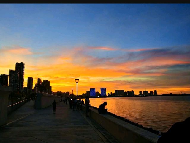 Gurney Bay sunset