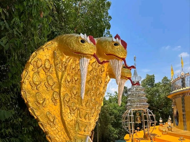 Explore the Mesmerizing Stainless Steel Pagoda in Hat Yai