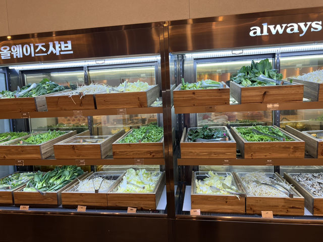 올웨이즈 샤브, 부페식 샤브 샤브