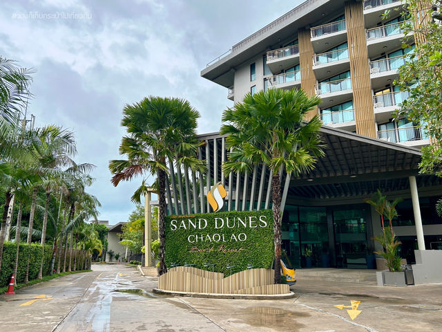 ที่พักบรรยากาศดีที่Sand Dunes Chaolao Beach Resort