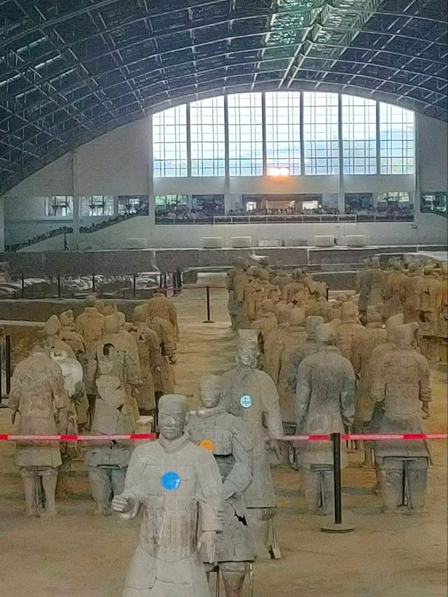 Standing Before the Legendary Terracotta Army