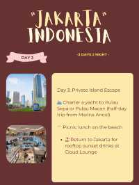 🇮🇩 Jakarta Itinerary 6: Luxury & Lifestyle 💎🍷
