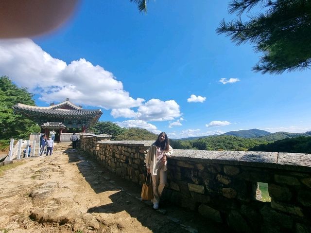 เที่ยวSangdang Sanseong เมือง Choengju