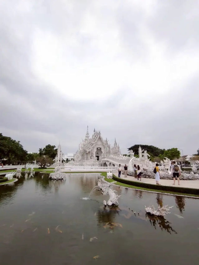 📍Wat Rong Khun (White Temple),Chiang Rai