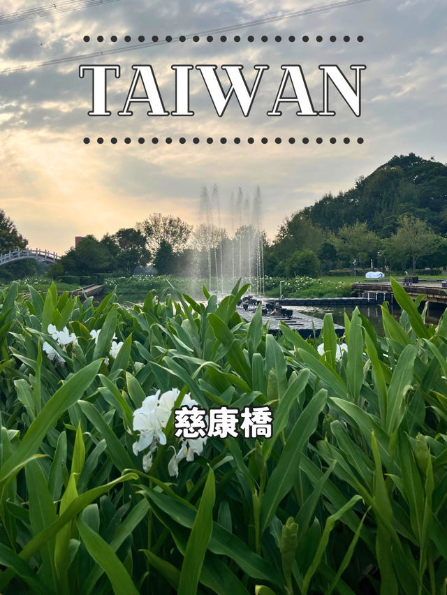 【台湾】🌉 湖畔に架かる美しいアーチ ― 慈康橋