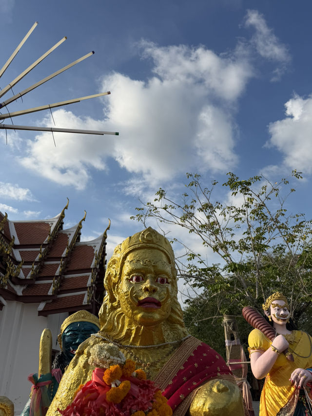 สายมูต้องมา! ยักษ์หญิงศักดิ์สิทธิ์แห่งบางคนที 👹✨