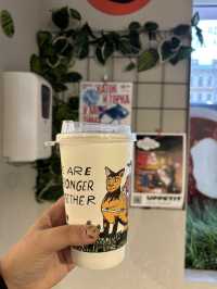 👀🥧🍵✨ร้านกาแฟ Upetit เมืองSaint Petersburg Russi