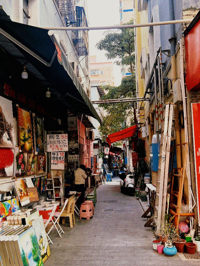 หมู่บ้านภาพวาดสีน้ำมันต้าเฟิน เซินเจิ้น