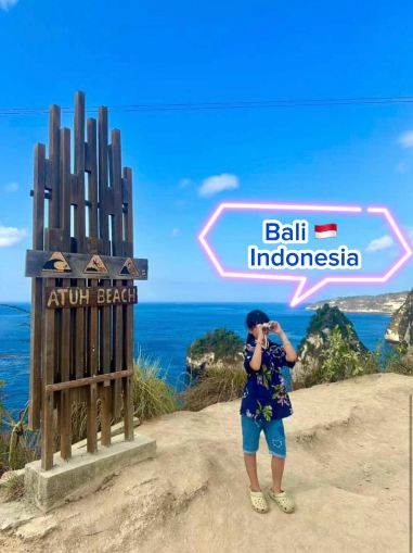 🇲🇨Indonesia➖ชายหาดอาตูห์ 💦 พามาดูน้ำทะเลสีเทอร์ควอยซ์ที่บาหลี