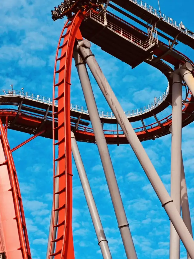 Thrills & Sunny Vibes at Shanghai Happy Valley ☀️🎢