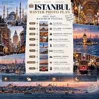 🇹🇷 Istanbul in Winter: A One-Day Photo Marathon 📸❄️
