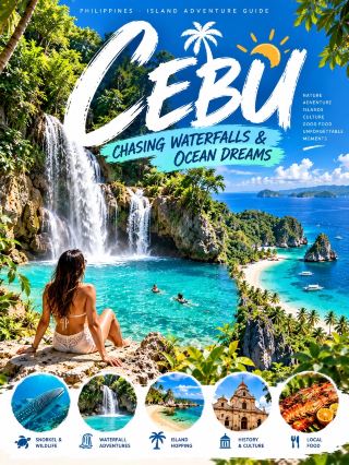 CEBU 🇵🇭💙 Beyond the Beaches: Turquoise Waterfalls, Sardine Runs & Island Adventures!