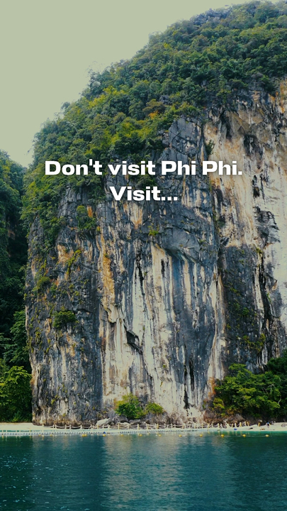 Everyone Goes to Phi Phi. We Went to Hong Island 🏝️