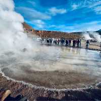 el Tatio Geysers, Yellow Stone in Chile 