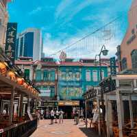 The colourful streets of Singapore 