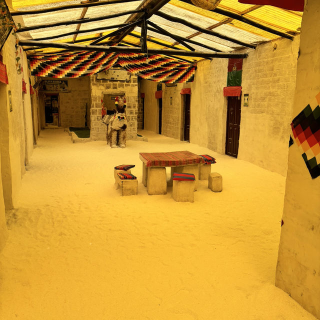Salt Hotel in the Salt Plains