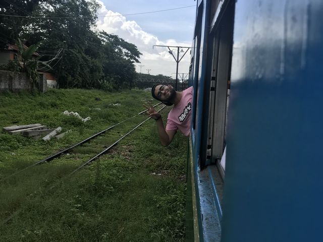 🚂Yangon circular train🇲🇲