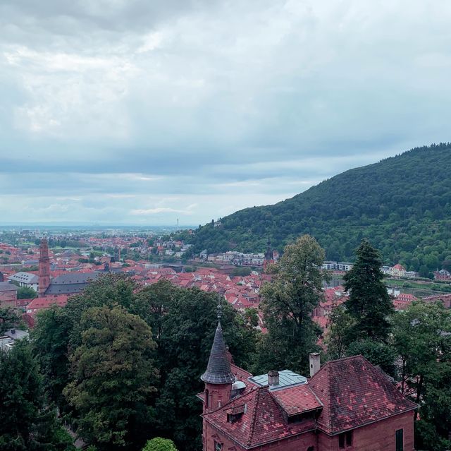 Medieval castle in the heart of Heidelberg 🏰